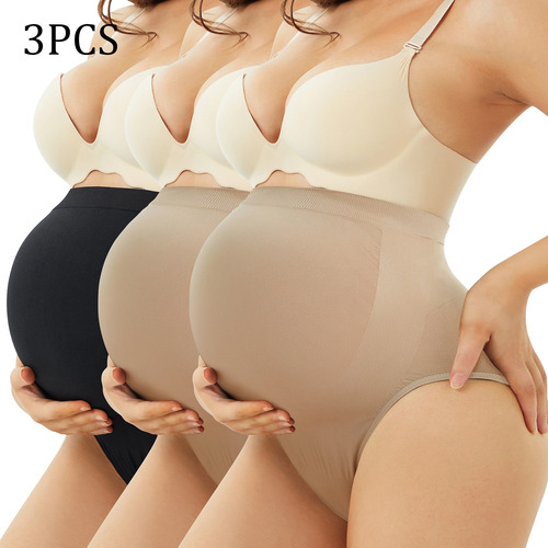Calzoncillos De Maternidad Nebility De Cintura Alta Sin Cost