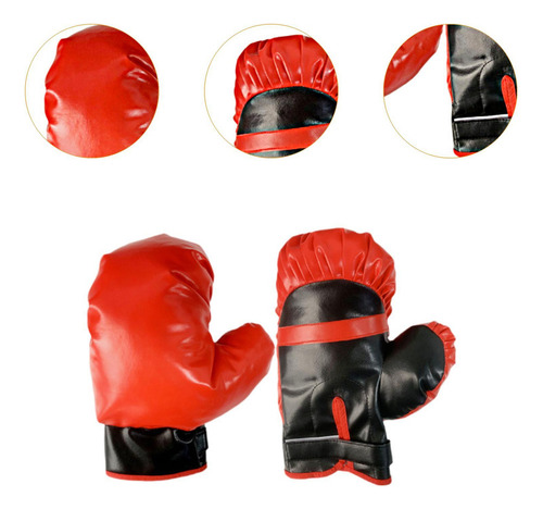 Guantes De Boxeo Con Almohadilla De Adultos 10 Onzas