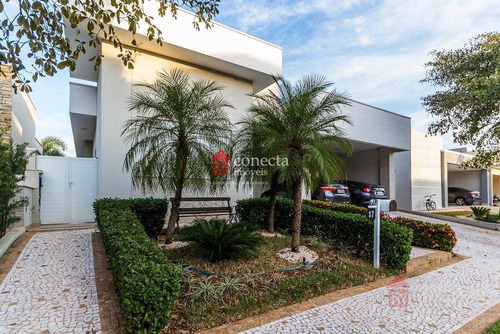 Casa À Venda, 264 M² Por R$ 1.400.000,00 - Condomínio Athenas - Paulínia/sp - Ca1078