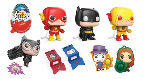 Miniatura Funko Coleção Dc Comics Kinder Joy