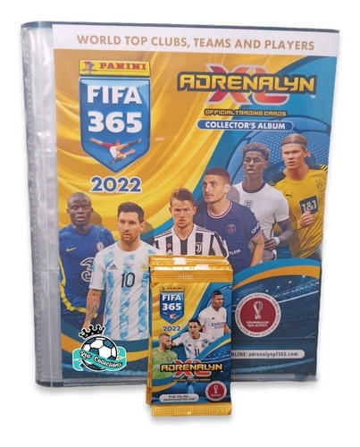 Coleccionador Adrenalyn Fifa 2022 Cerrado + Caja 24 Sobres