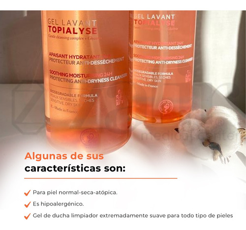 Jabon Corporal Svr Lavant Topialyse Liempieza Piel Sensible Lavanda