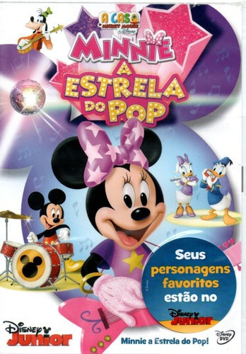Dvd A Casa Do Mickey Mouse - Minnie A Estrela Do Pop