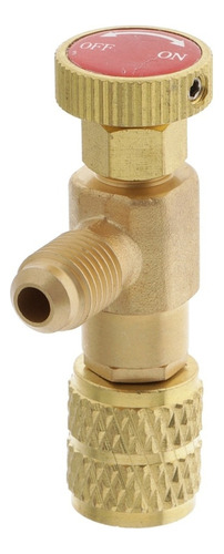 . Adaptador De Seguridad R22 + Válvula De Bola R410