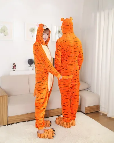 Pijama tigre adulto sales