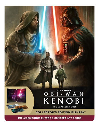 Obi-wan Kenobi Collectors Steelbook Serie Completa Blu-ray