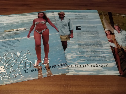 (ar553) Monica Gonzaga * Clippings Revista 3 Pgs * 2011 (Usado)