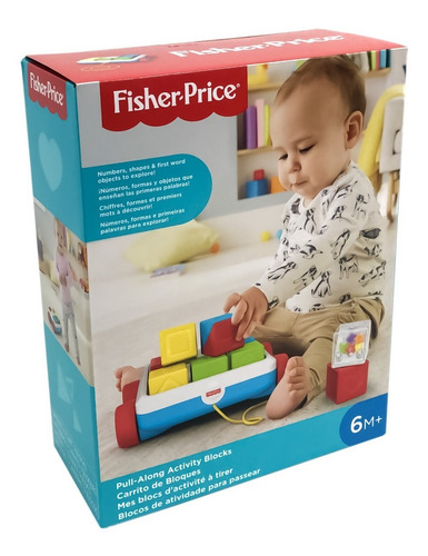 Imagem 6 de 7 de Brinquedo Educativo Carrinho De Blocos Fisher-price Mattel