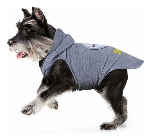 Sudadera De Los Steelers Para Perro, Gris, Talla Mediana Color Gris