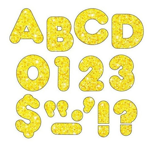 Enterprise Inc. Yellow Sparkle 3 Casual Uc Letra