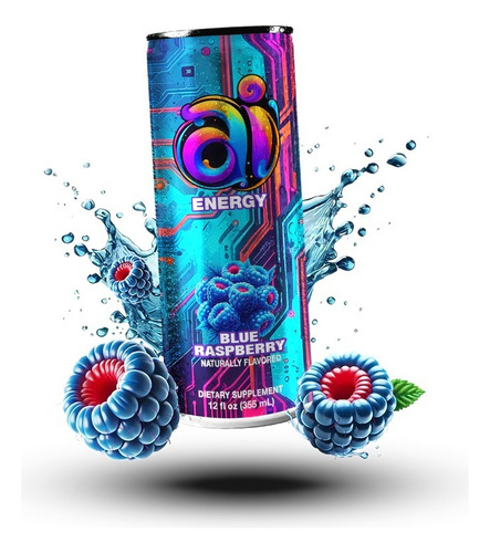 Ai Energy Bebida Energética Sin Calorias 12 Latas 355 Ml