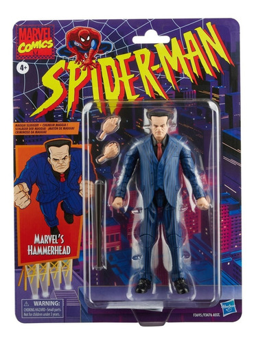 Spiderman Marvel Retro Collection Marvel's Hammerhead Hasbro