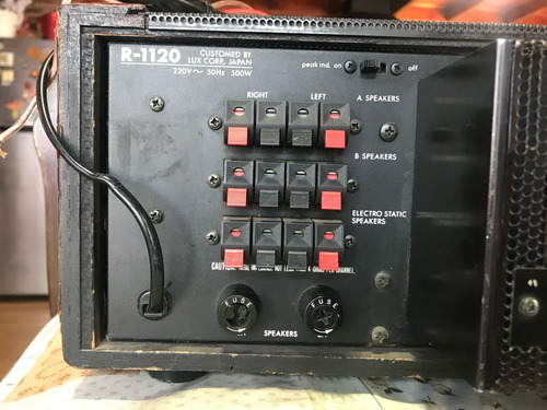 Receiver Luxman R - 1120 (no Sansui, Pioneer, Technics) (Usado)