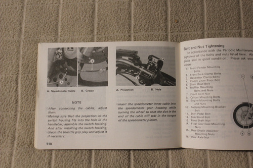 Kawasaki Vulcan 750 1994 Manual Del Propietario (Usado)