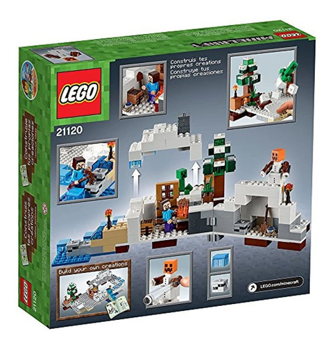 Juguete De Minecraft El Escondite De Nieve 21120 De Lego