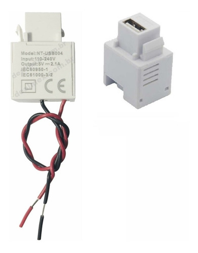 Imagem 4 de 7 de Caixa De Tomada Aço 1008 3 Tomadas + Rede, Hdmi, Usb 2100ma