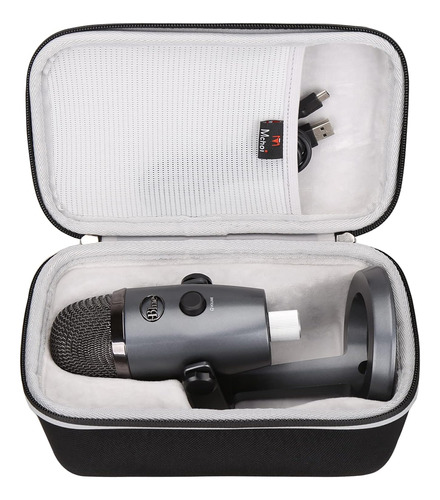 Estuche Rigido De Viaje Mchoi Eva Para Blue Yeti Nano Pre...