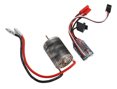 Kit De Motor Con Escobillas Rc, 380, 38 T, Conector De Torsi