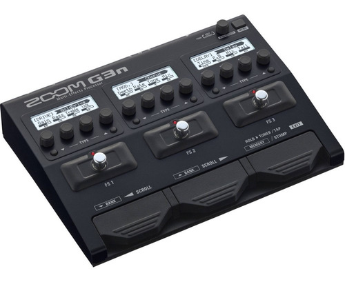 Pedalera Multiefecto Para Guitarra Zoom G3n Usb Looper