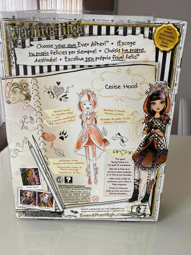 Ever After High Cerise Hood. Lacrada, Nova. Primavera.