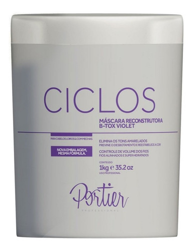 Kit Loiras Btox Ciclos Violet 1kg Portier Matizador