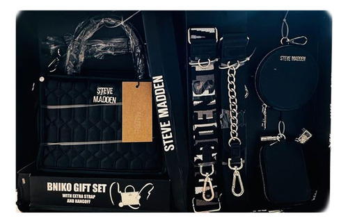 Bolsa Steve Madden Gift Set Con Monedero Original
