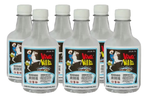 Pack De 6 Aguardiente Viva Villa 230ml