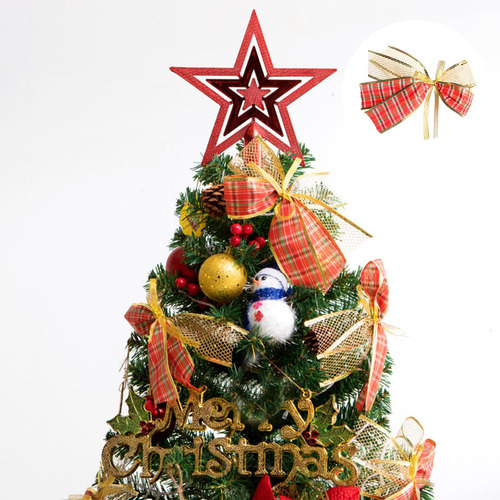 Lazos Navideños En Forma De F Para Árboles De Navidad, Coron