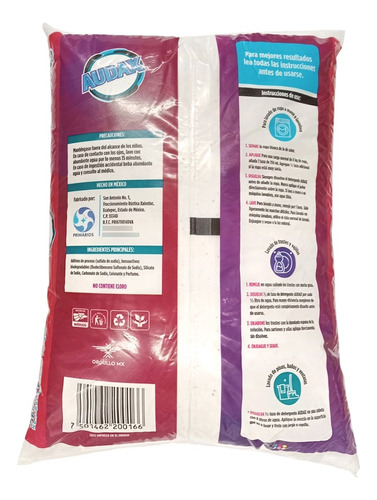 Detergente En Polvo Audax® Multiusos Biodegradable 10 Kg