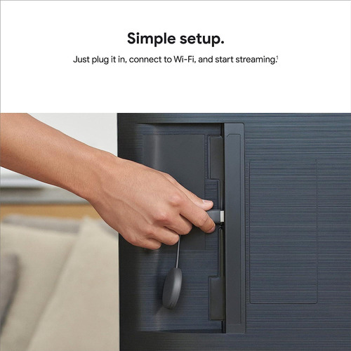 Google Chromecast - Dispositivo Streaming Hdmi - 1080p