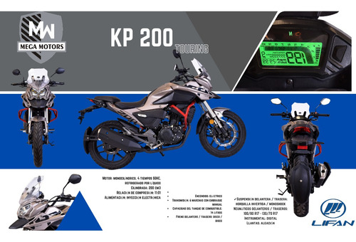 Imagen 15 de 15 de Xp200t Lifan Moto Adventure