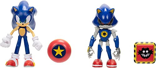Sonic Figuras Modernas 2 Pack: Sonic & Metal Sonic