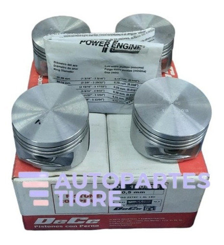 Subconjunto-piston P/ Ford Escort Zetec 1.8 16v (dece-pw)