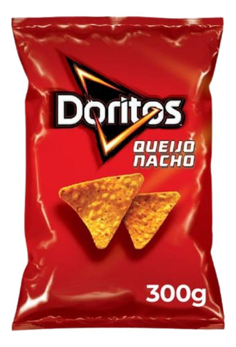 Doritos Queijo Nacho Elma Chips Gigante Kit 8 Pacotes