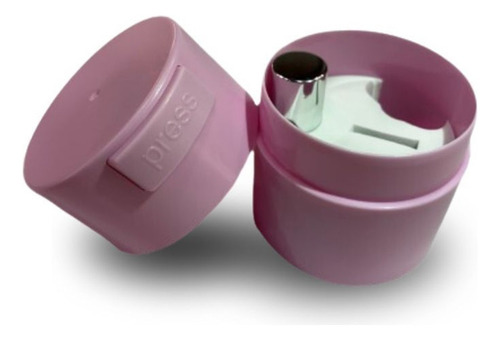 Pote Hermético Para Armazenar Cola De Cílios Rosa