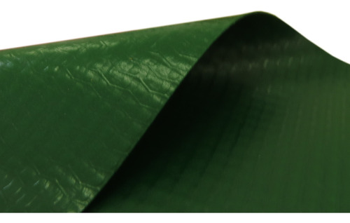 Lona Para Toldo Plástica 2x2 + 2x5 - Cor Verde Alga