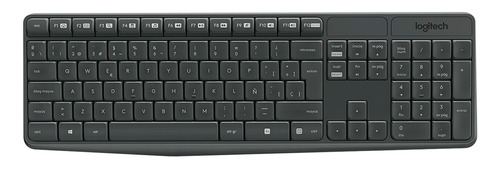 Combo Teclado Y Mouse Inalambrico Logitech Mk235 Usb 1000dpi