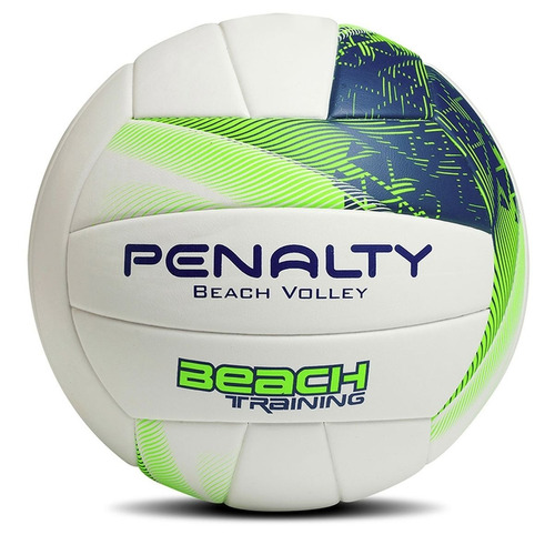 Bola Penalty Beach Volley Training Fusion Cor Branco/Azul/Verde