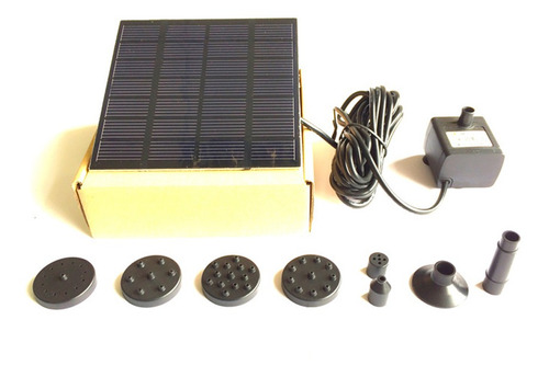 Imagen 4 de 5 de Bomba De Agua Con Energía Solar 7v 1.5w