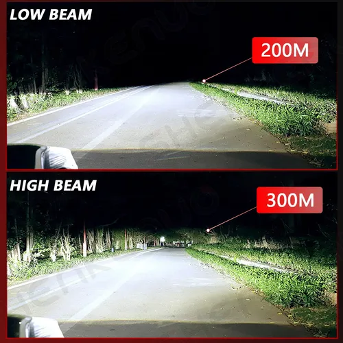 40000lm- Kit De Faros Delanteros Led 9005 H11 Luz Alta/baja