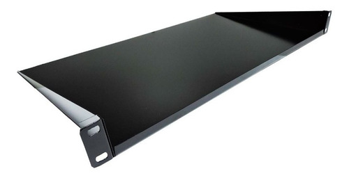 Imagem 3 de 4 de Bandeja Frontal Para Rack19 1u X 250mm Preta Bfr0001