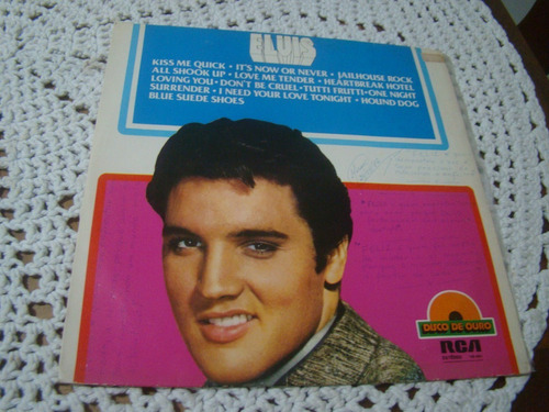 Lp Elvis Presley  Disco De Ouro