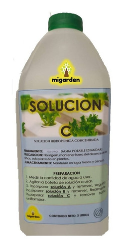 Imagen 4 de 7 de Soluciones Nutritivas Hidroponia A B C Nutrientes X 1000 Ltr