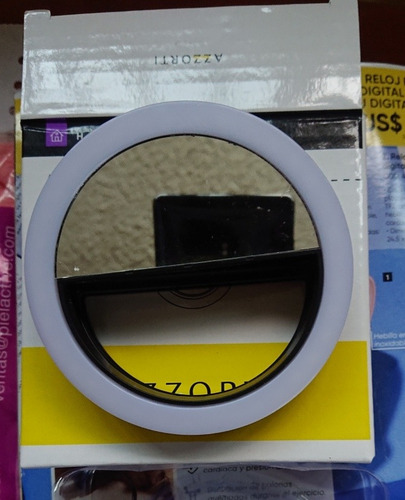 Mini Aro De Lux, Marca Azzorti, Portable A Pilas