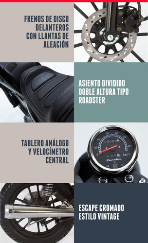 Imagen 6 de 7 de Moto Zanella Patagonia St 150 Gn 2023 0km Agencia Caba