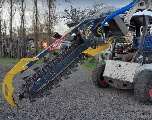 Imagen 4 de 8 de Implemento Zanjadora Para Minicargadora Vialplan, Bobcat