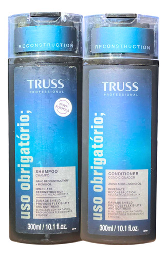Truss Uso Obrigatório Reconstrução Danificado Hidratação Kt