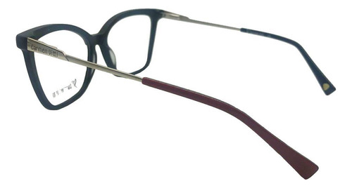Óculos De Grau Carmen Vitti Cv0152 C1 Preto E Vermelho