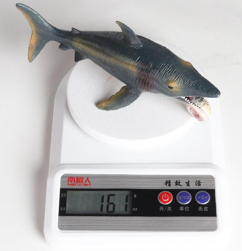 B. Megalodon-tiburón De Juguete Prehistórico Educación Oceán