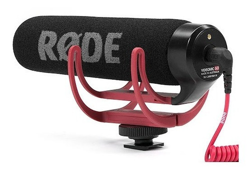 Imagen 2 de 10 de Micrófono Rode Videomic Go Boom Direccional Camara - Plus